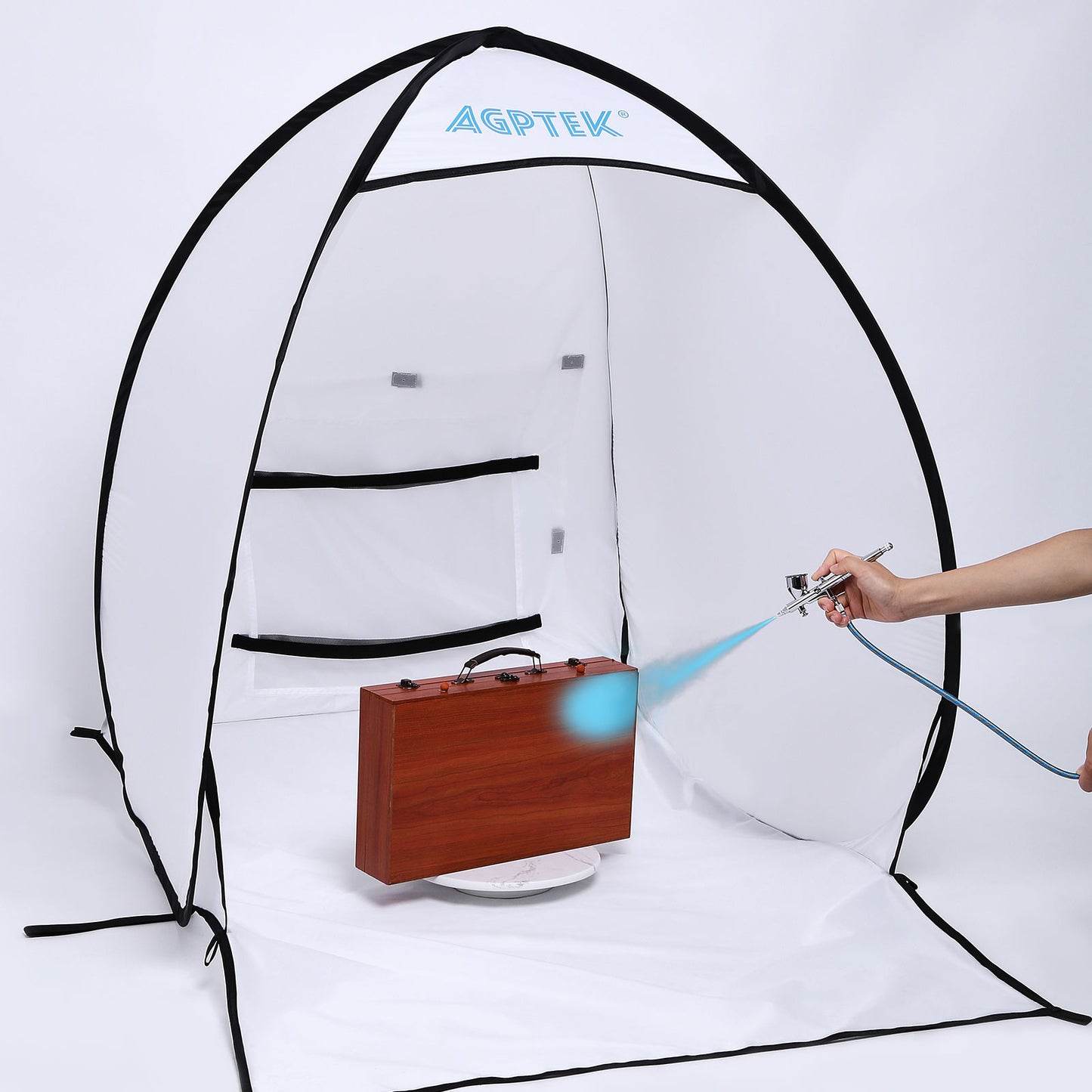 Portable Spray Paint Booth Airbrush Shelter Tent DIY Hobby