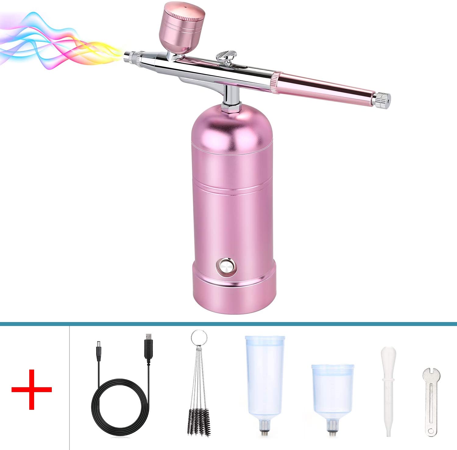 Airbrush Kit with Compressor, Portable Handheld Airbrush Pen, Rechargeable  Airbrush Gun, Portable Handheld Cordless Air Brushes for Tattoo,Painting,  Makeup, Nail Airbrush Machine, Purple 